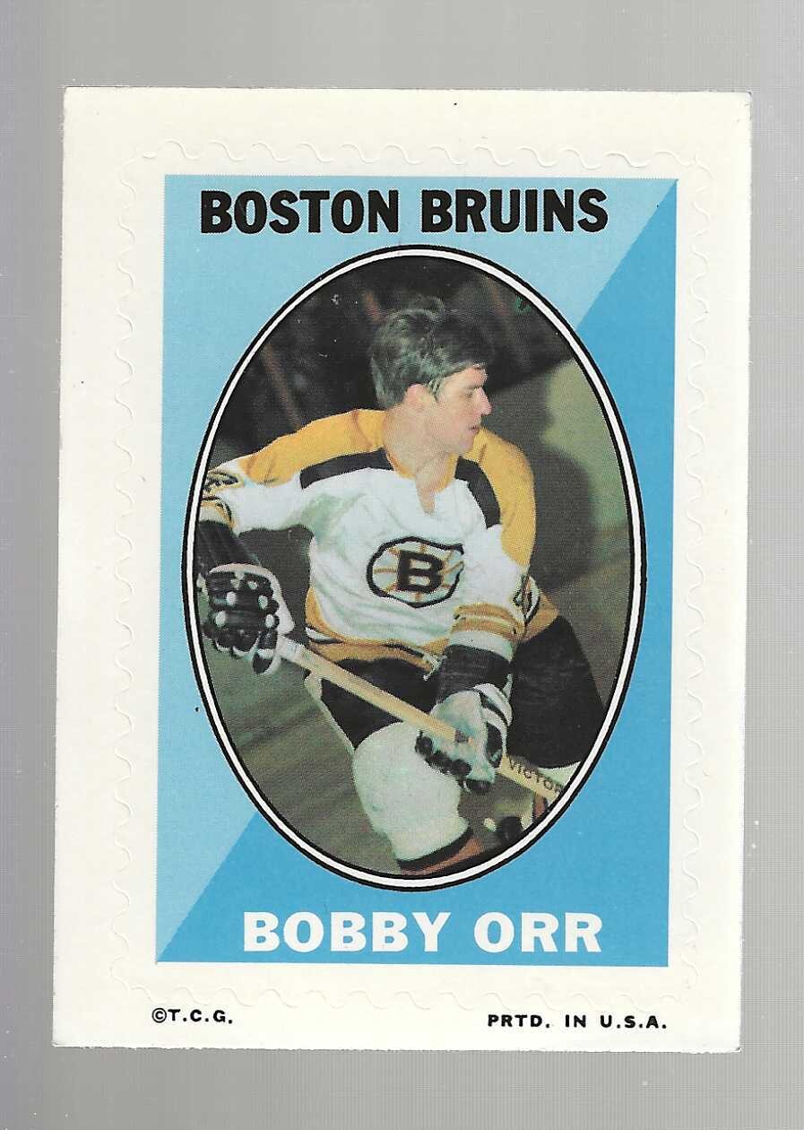 1970/71 Topps/OPC Sticker Bobby Orr Ex/Mint+