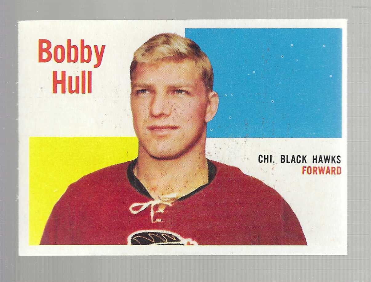 1960 Topps #58 Bobby Hull Ex/Mint