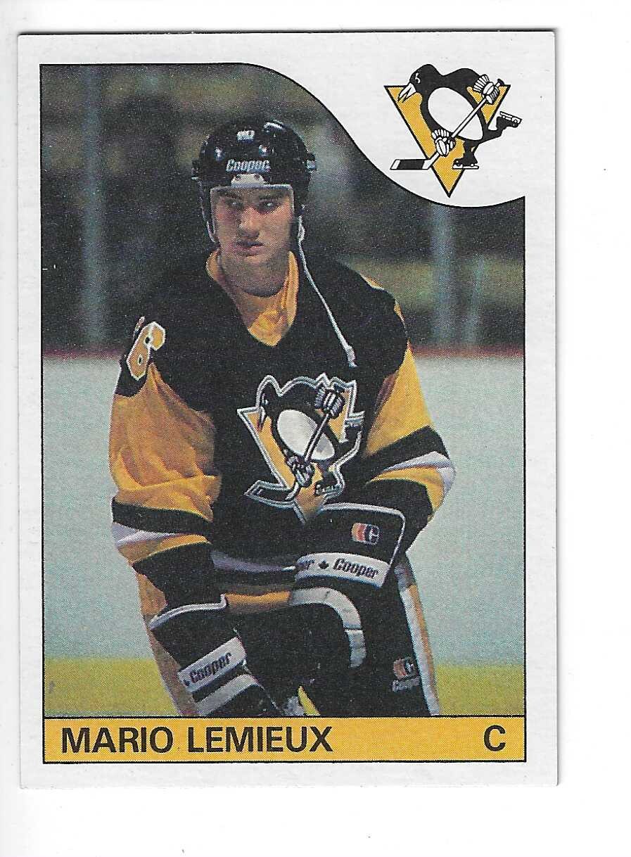 1985/86 Topps #9 Mario Lemieux rookie VG List $400