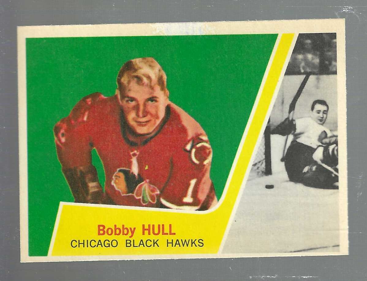 1963/64 Topps #33 Bobby Hull Ex/Mint+