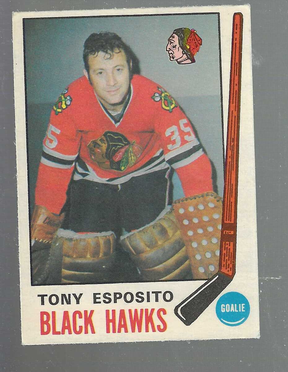 1969/70 Opeechee #138 Tony Esposito rookie