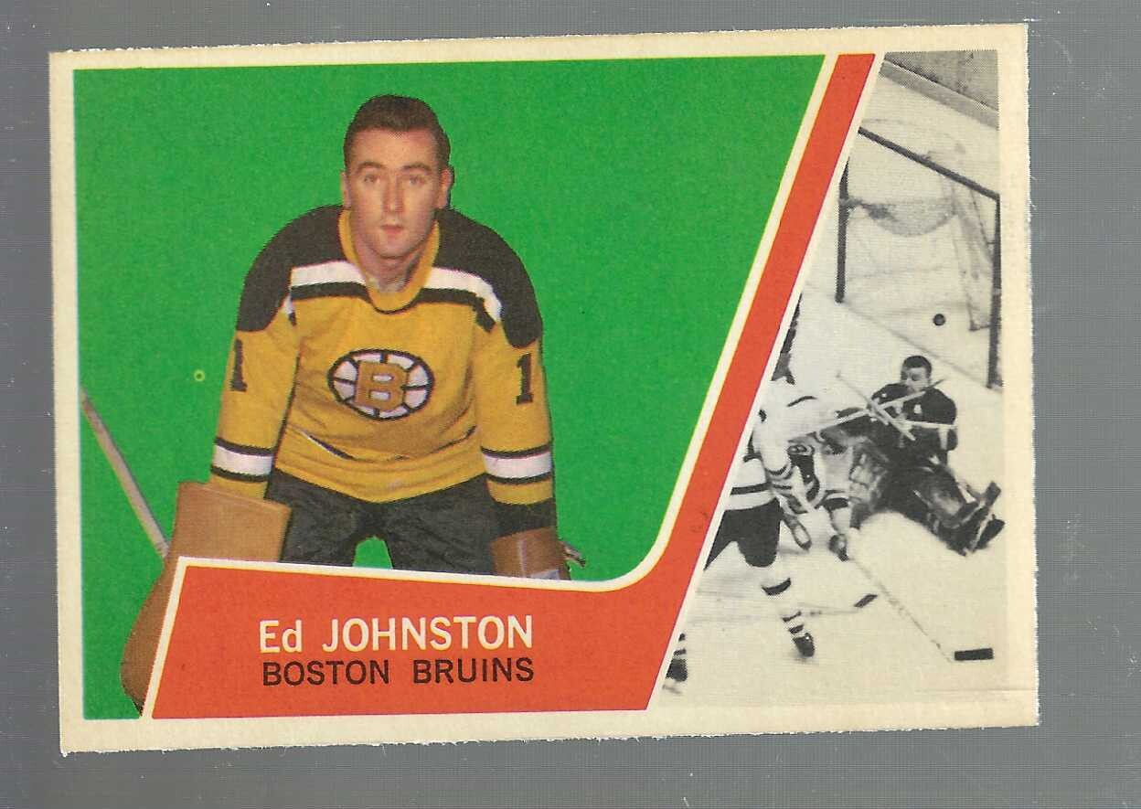 1963/64 Topps #2 Ed Johnston rookie Nr Mint