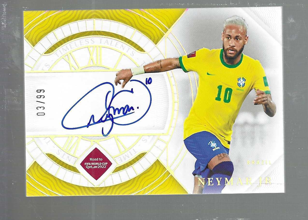 2022 National Treasures Neymar Jr. Autograph #'d 99