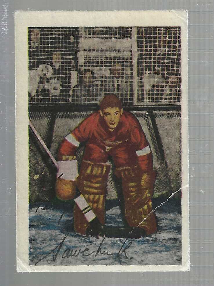 1952/53 Parkhurst #86 Terry Sawchuk 2nd year list $500