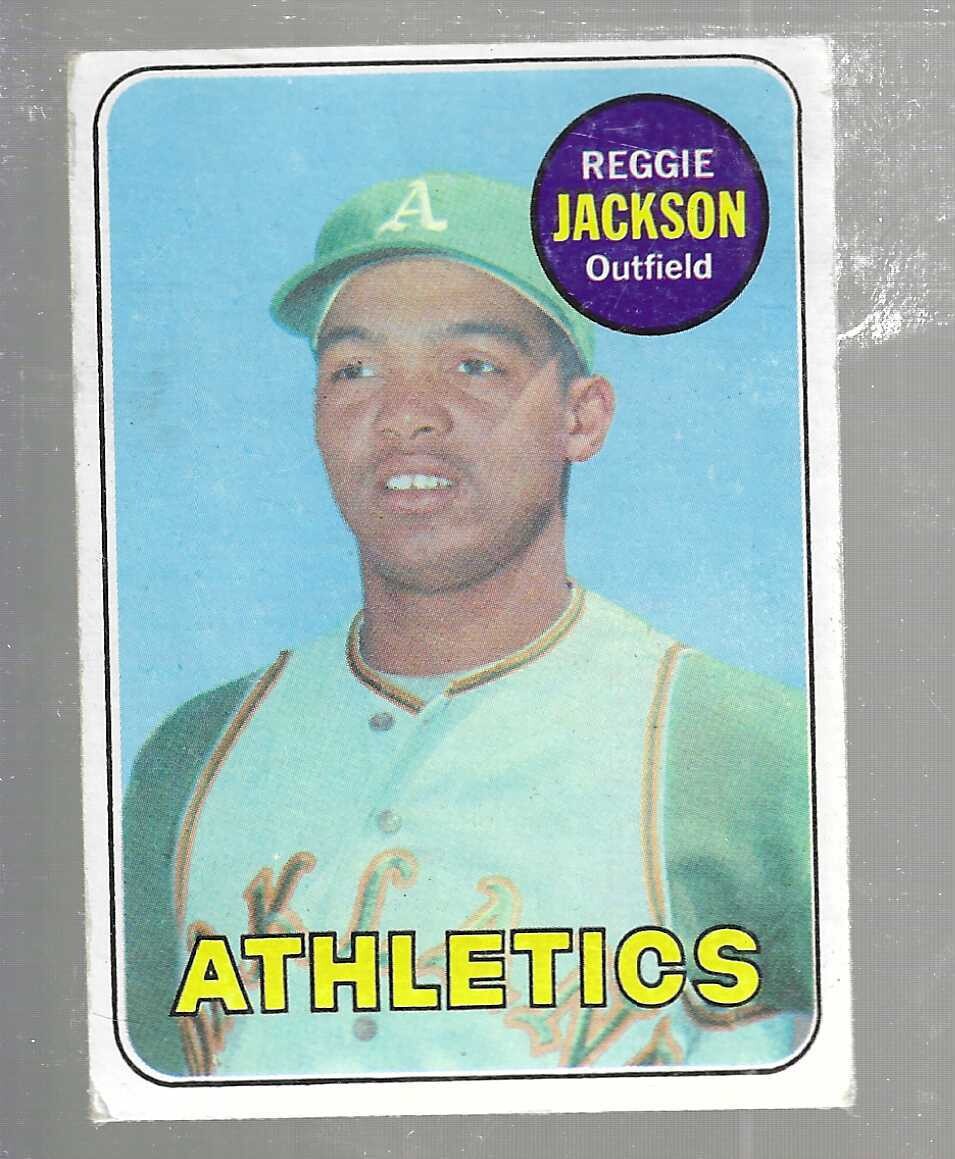 1969 Topps #260 Reggie Jackson rookie list $800