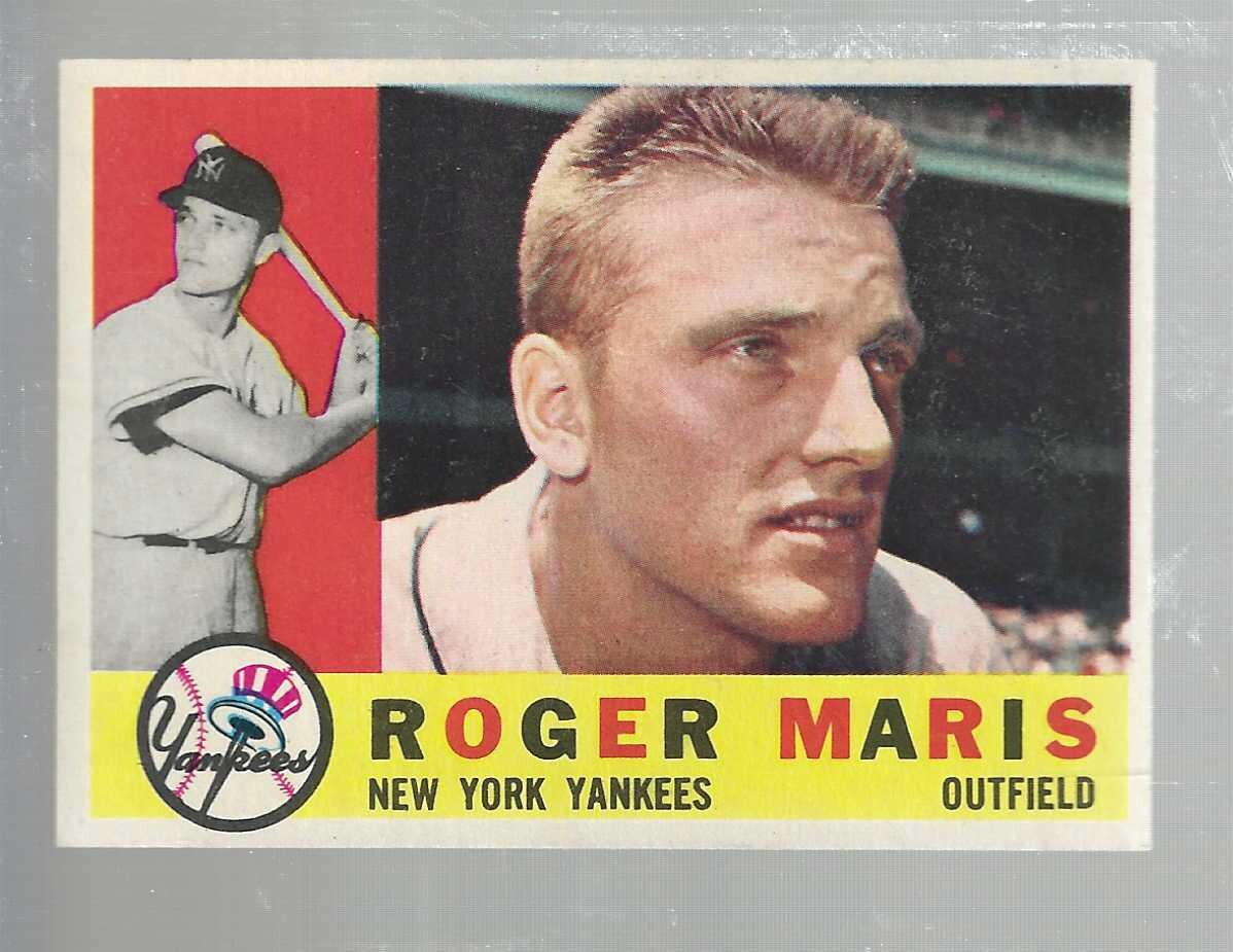 1960 Topps #377 Roger Maris Nr Mint