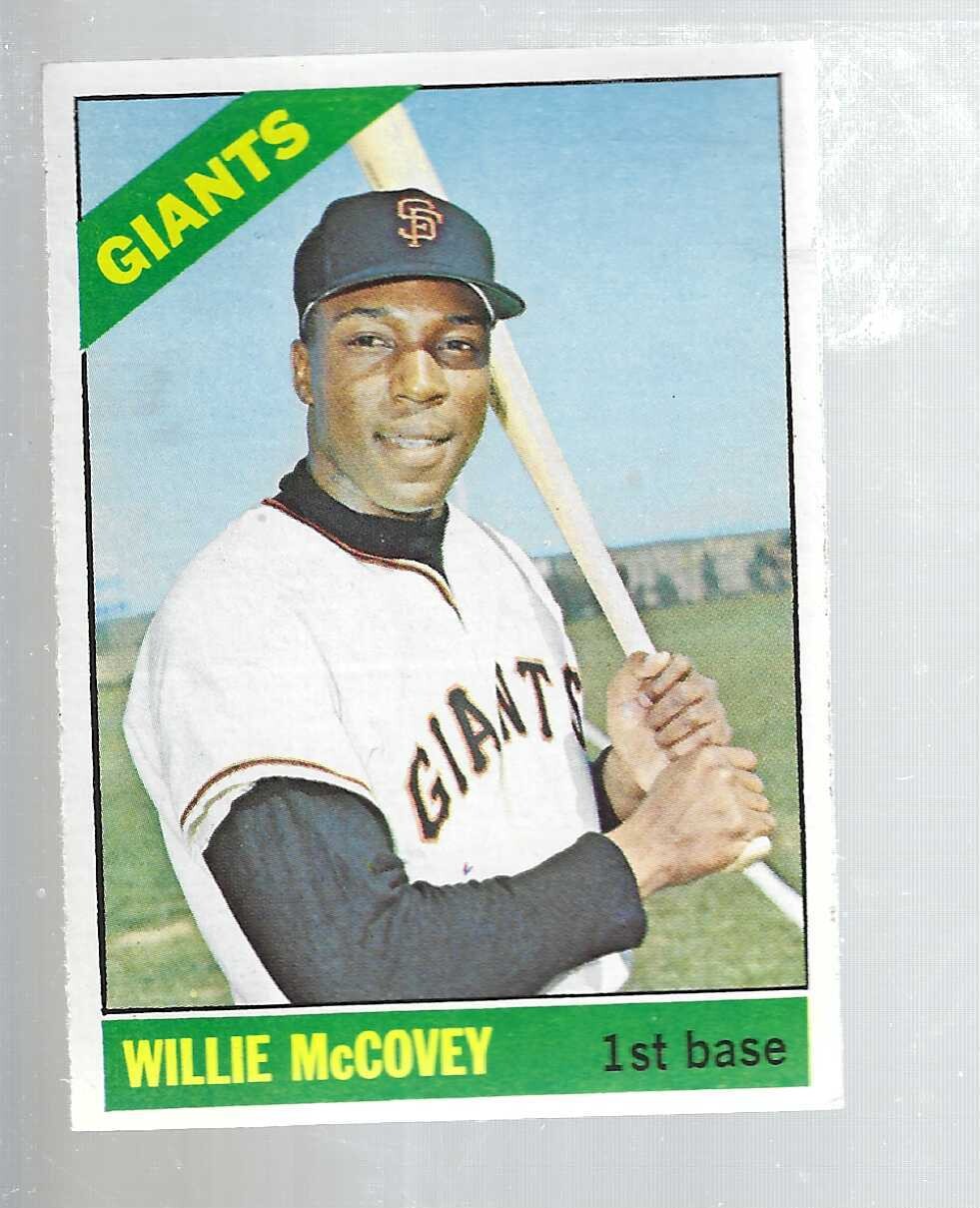 1966 Topps #550 Willie McCovey list $250