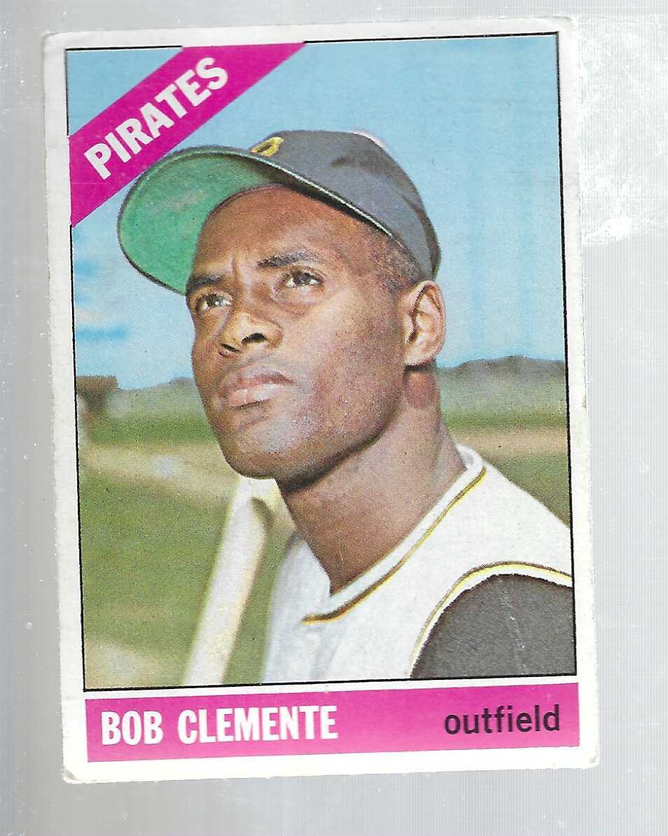 1966 Topps #300 Roberto Clemente list $300