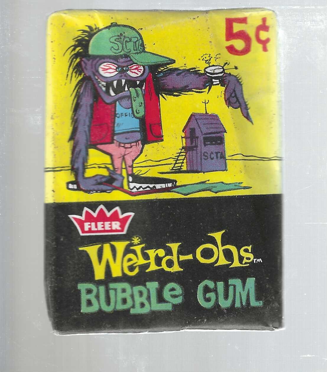 1965 Fleer Weird Ohs Wax Pack