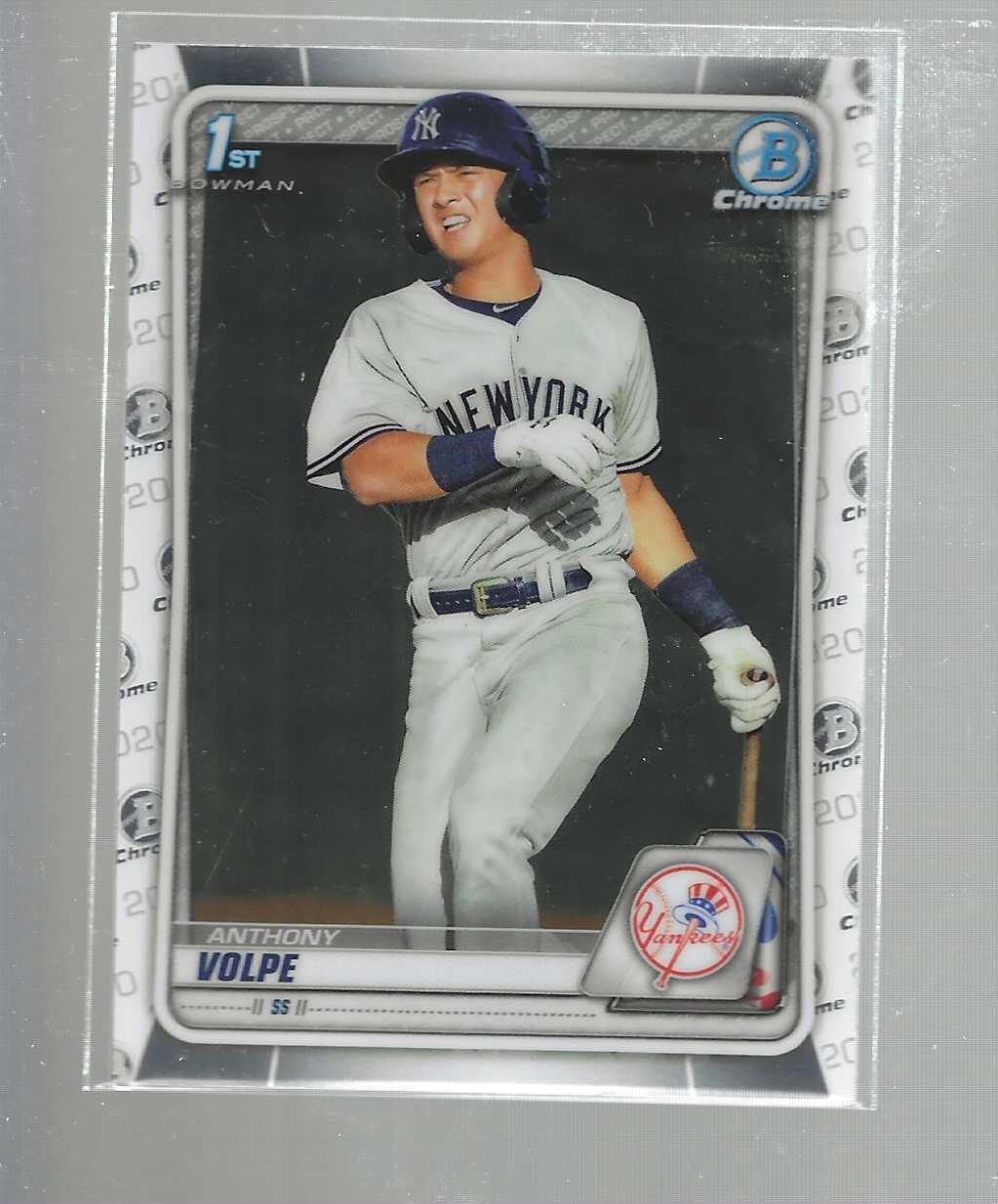 2020 Bowman Chrome #139 Anthony Volpe rookie