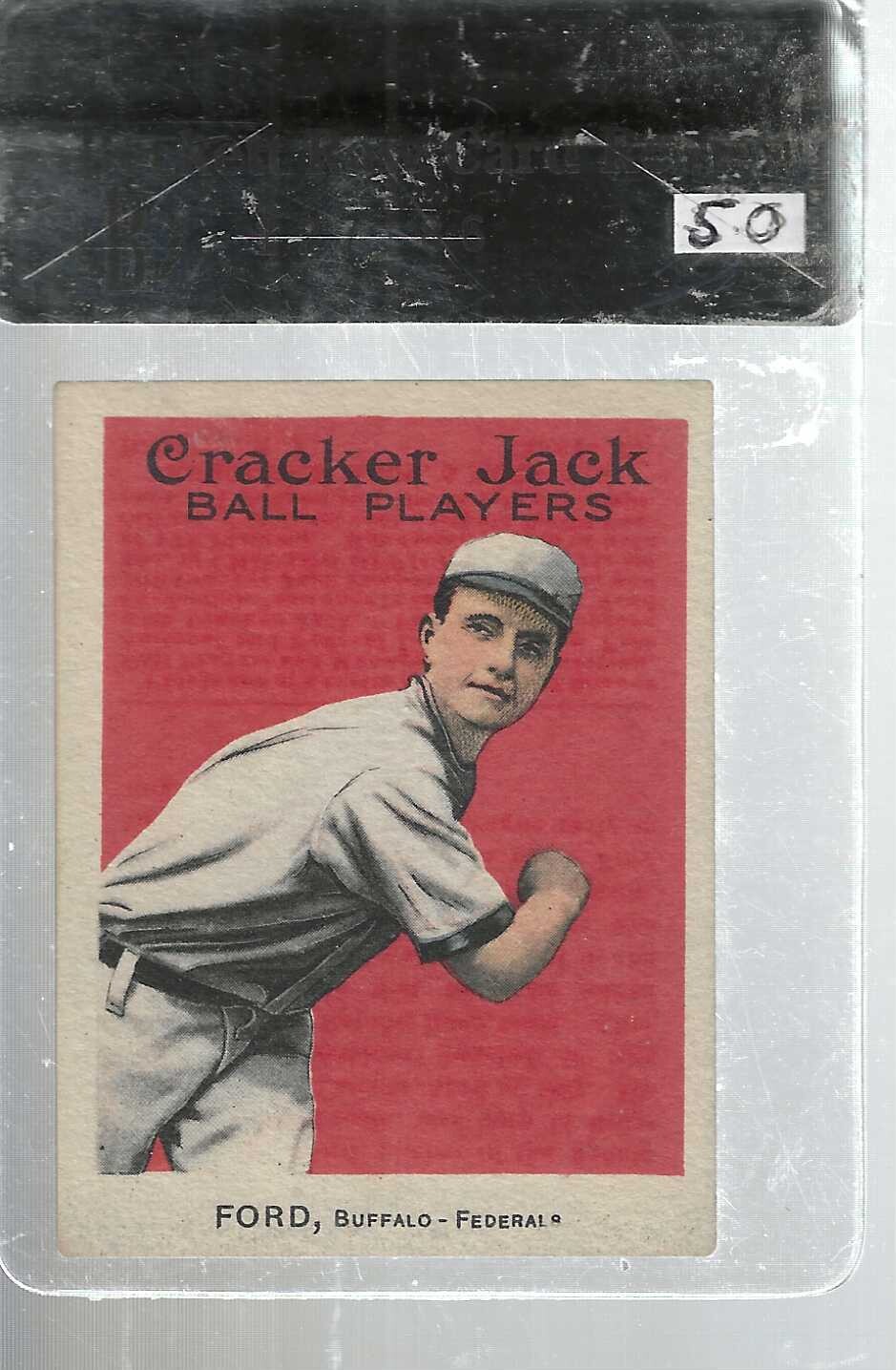 1915 Cracker Jack Ford Beckett Raw Grade 5