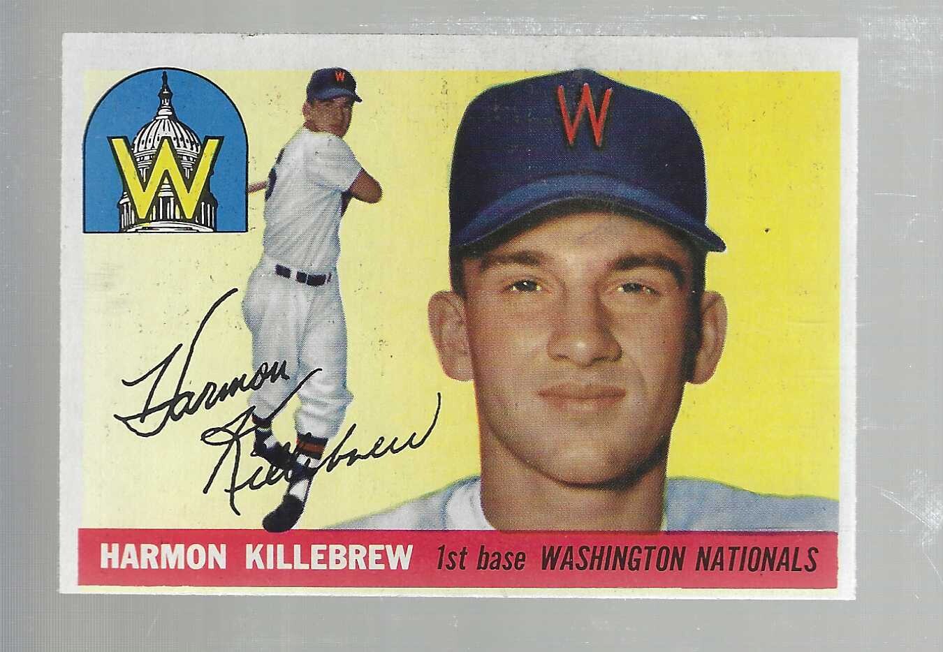 1955 Topps #124 Harmon Killebrew rookie Ex+