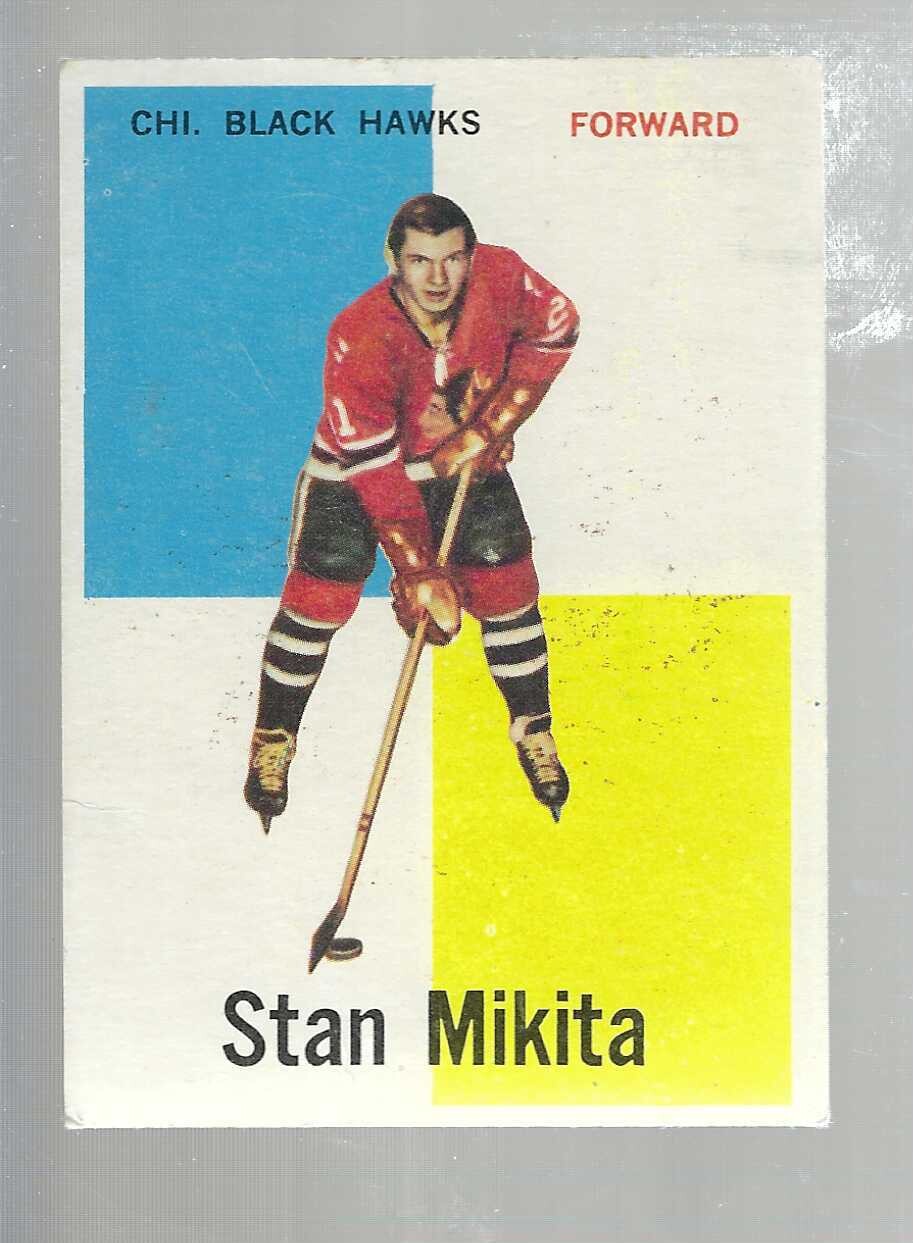 1960 Topps #14 Stan Mikita rookie Ex/Mint