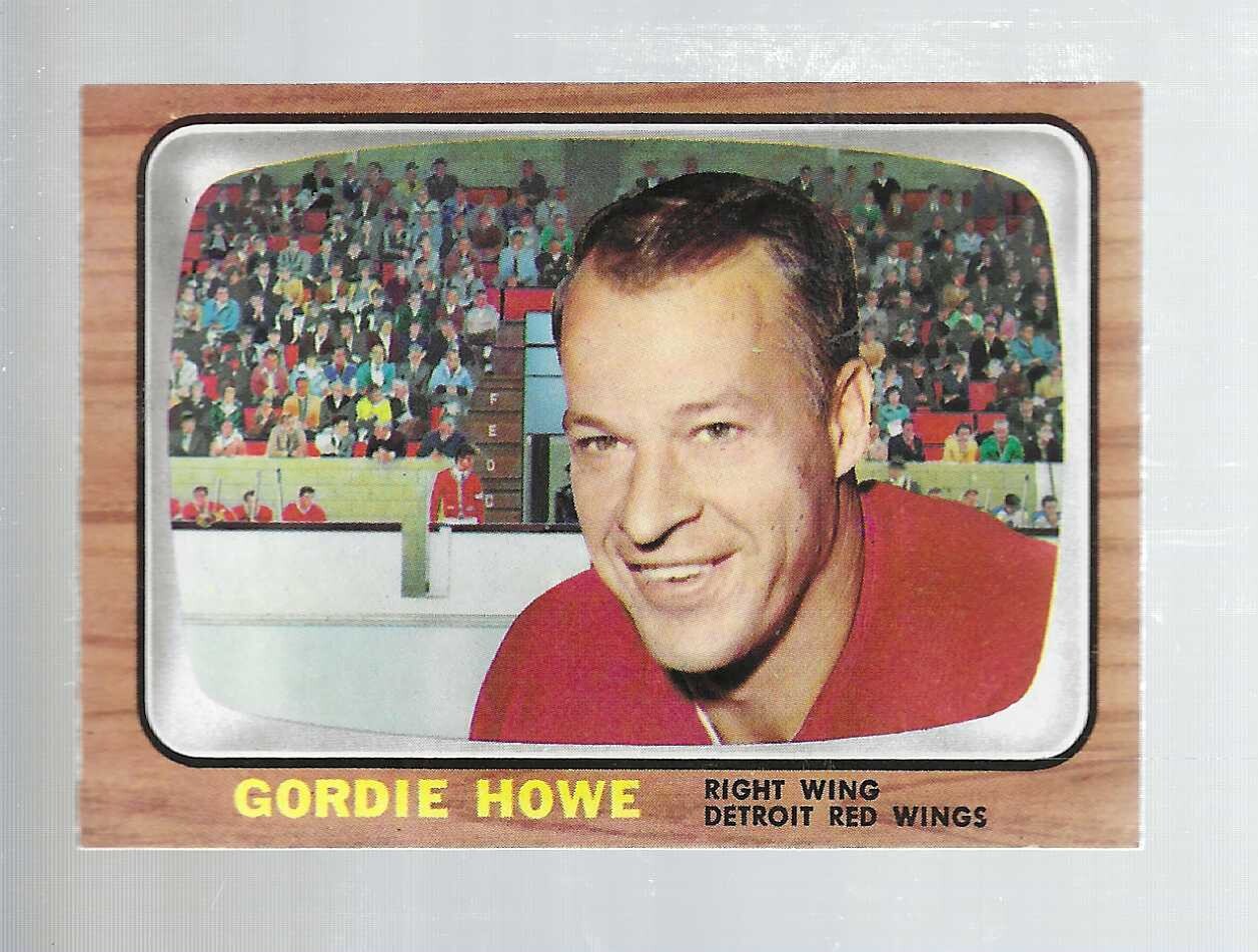 1966/67 Topps #109 Gordie Howe Nr Mint