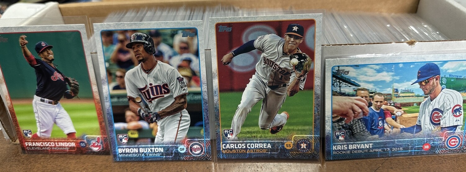 2015 Topps Update Complete set #1-400 Lindor,Correa,Buxton,Realmuto rookies