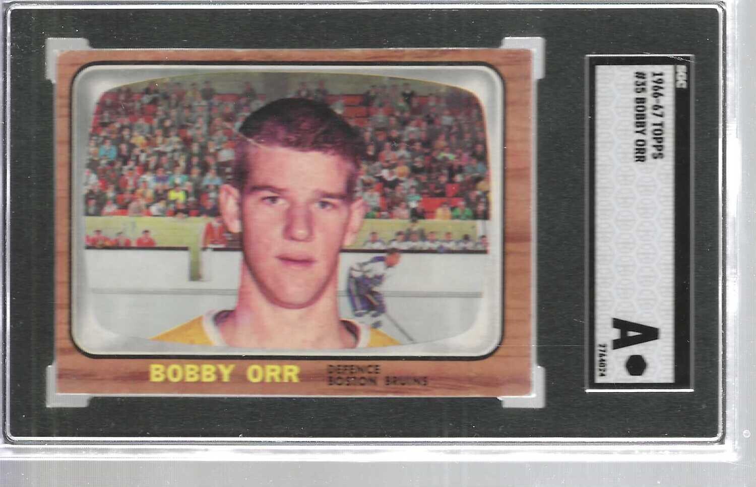 1966 Topps #35 Bobby Orr Rookie SGC Authentic