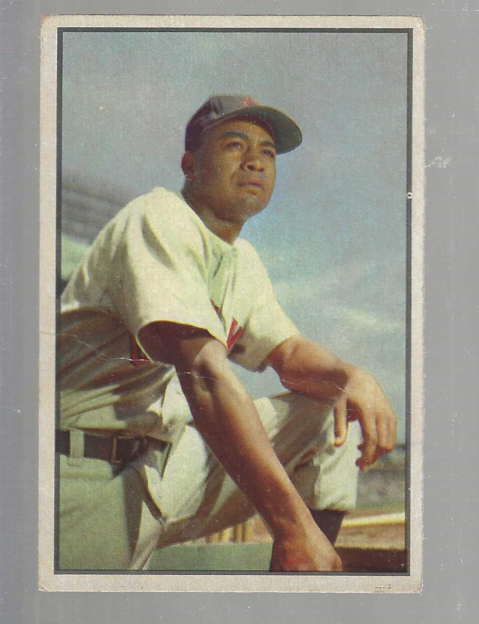 1953 Bowman Color Larry Doby list $200