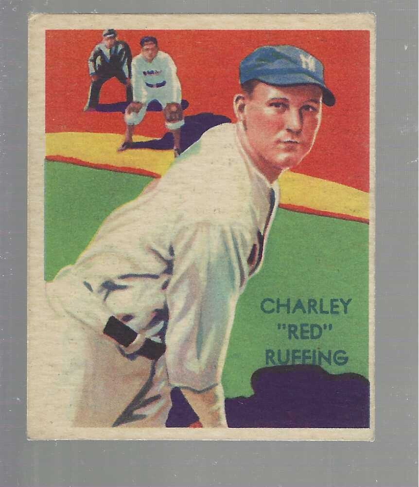 1935 Diamond Stars #60 Red Ruffing Yankees  Clean!