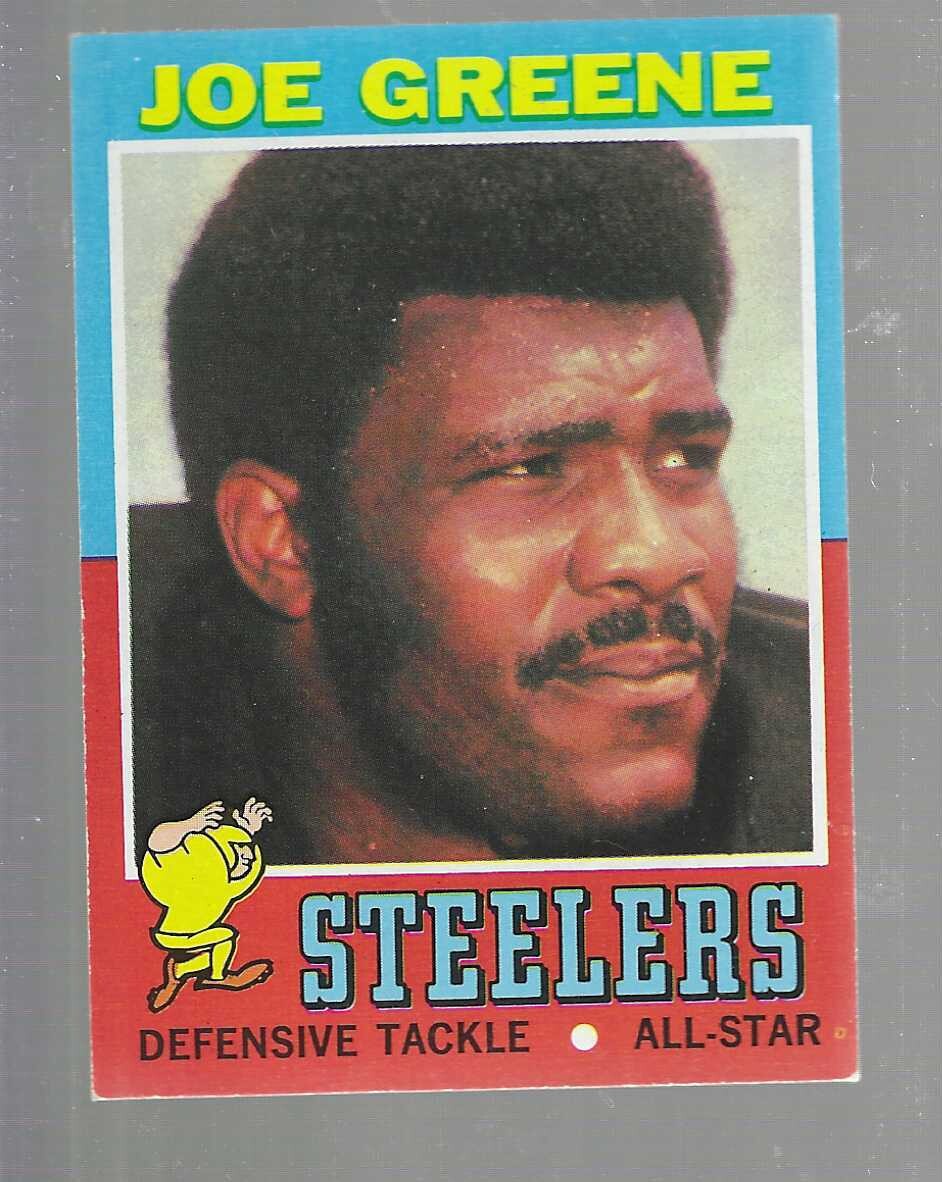 1971 Topps #245 Joe Greene Ex/Mint+ List $300