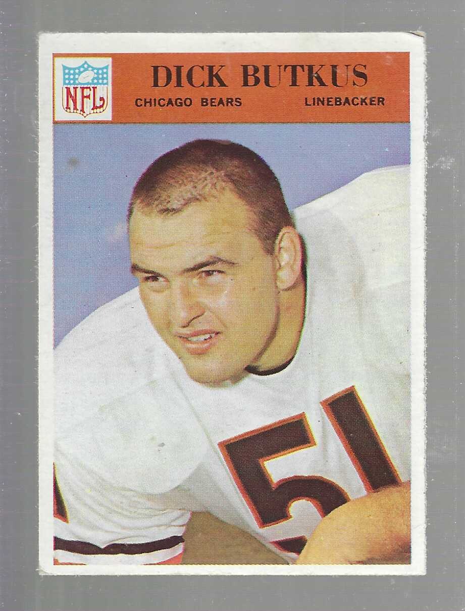 1966 Philadelphia #31 Dick Butkis rookie Ex to Ex+