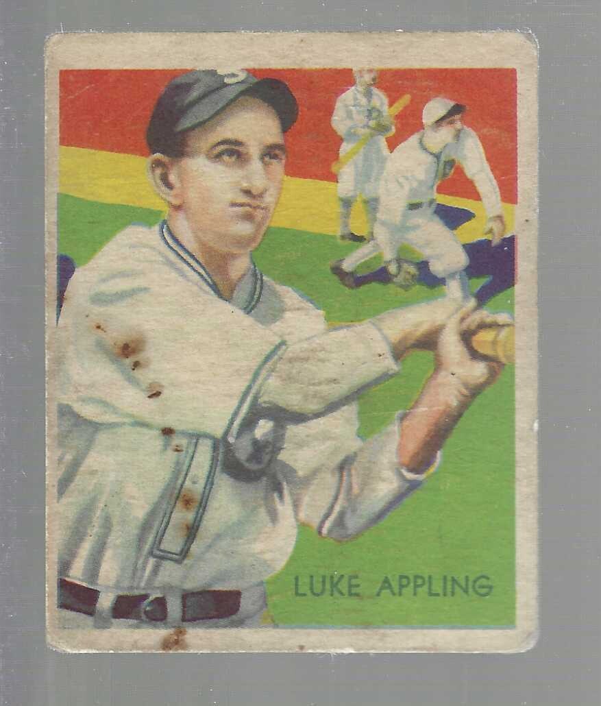1935 Diamond Stars #95 Luke Appling rookie VG