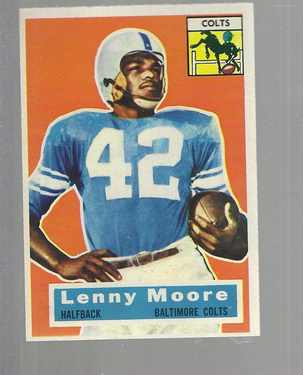 1956 Topps #60 Lenny Moore rookie Ex/Mint