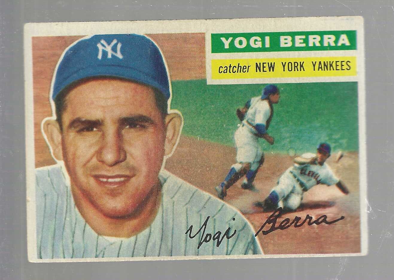 1956 Topps #110 Yogi Berra Ex+