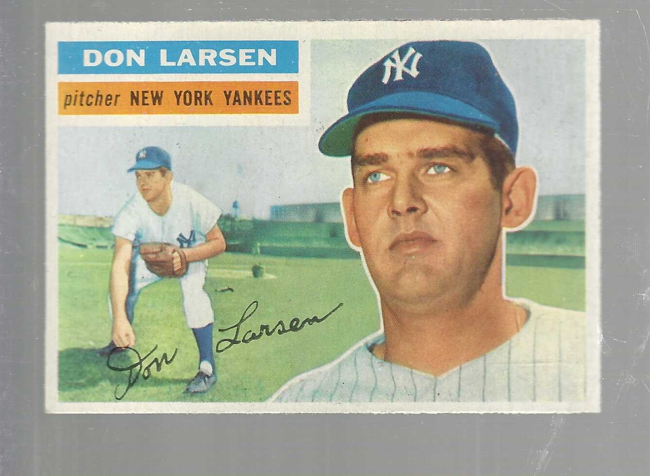 1956 Topps #332 Don Larsen rookie Nr Mint