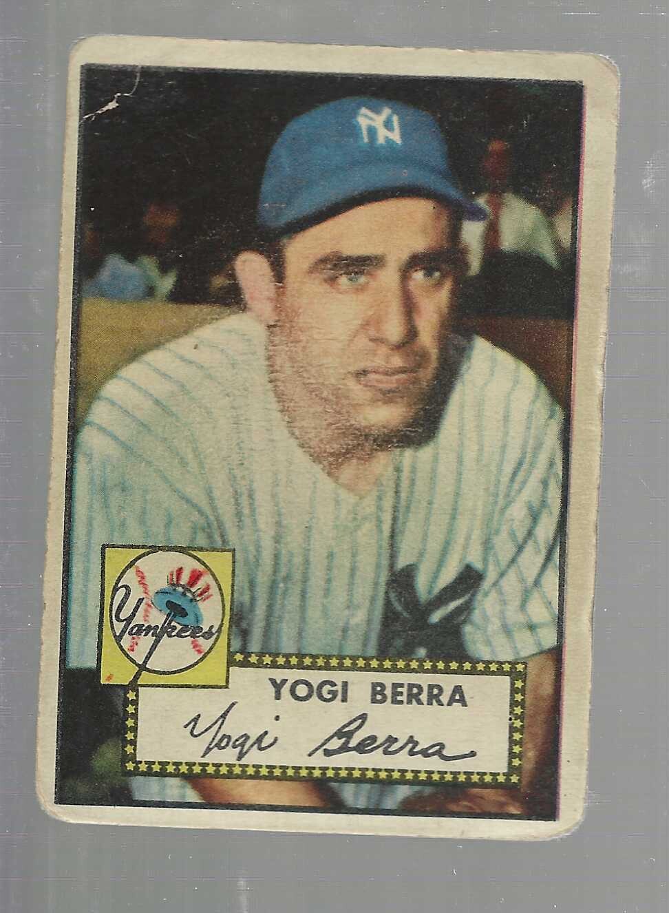 1952 Topps #191 Yogi Berra Fair