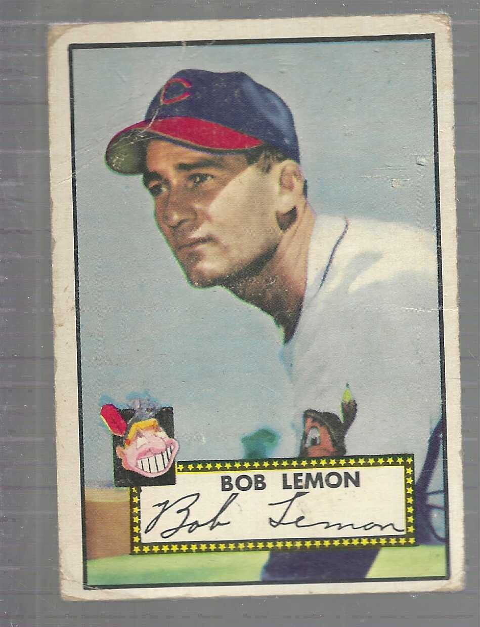 1952 Topps #268 Bob Lemon Fair