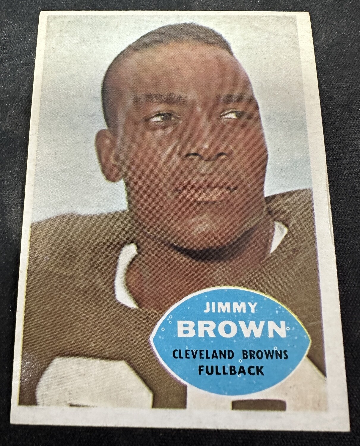 1960 Topps #23 Jim Brown Ex List $500