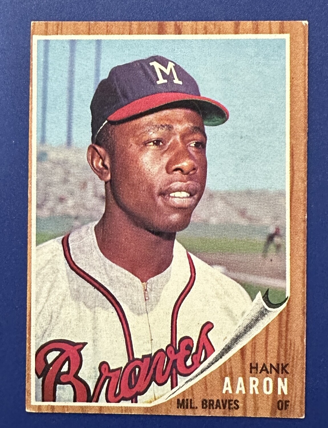 1962 Topps #320 Hank Aaron List $400