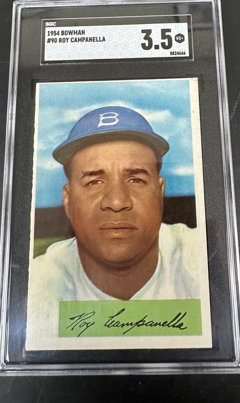 1954 Bowman #90 Roy Campanella SGC 3.5