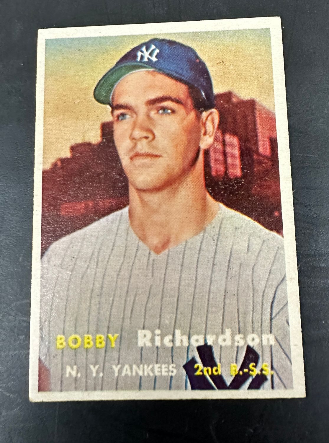 1957 Topps #286 Bobby Richardson rookie Nr Mint