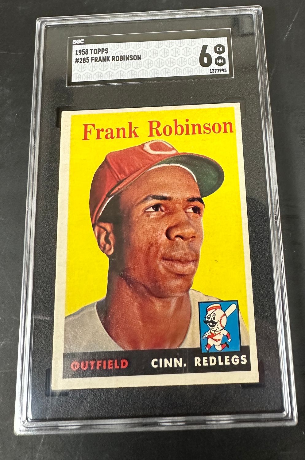 1958 Topps #285 Frank Robinson SGC 6