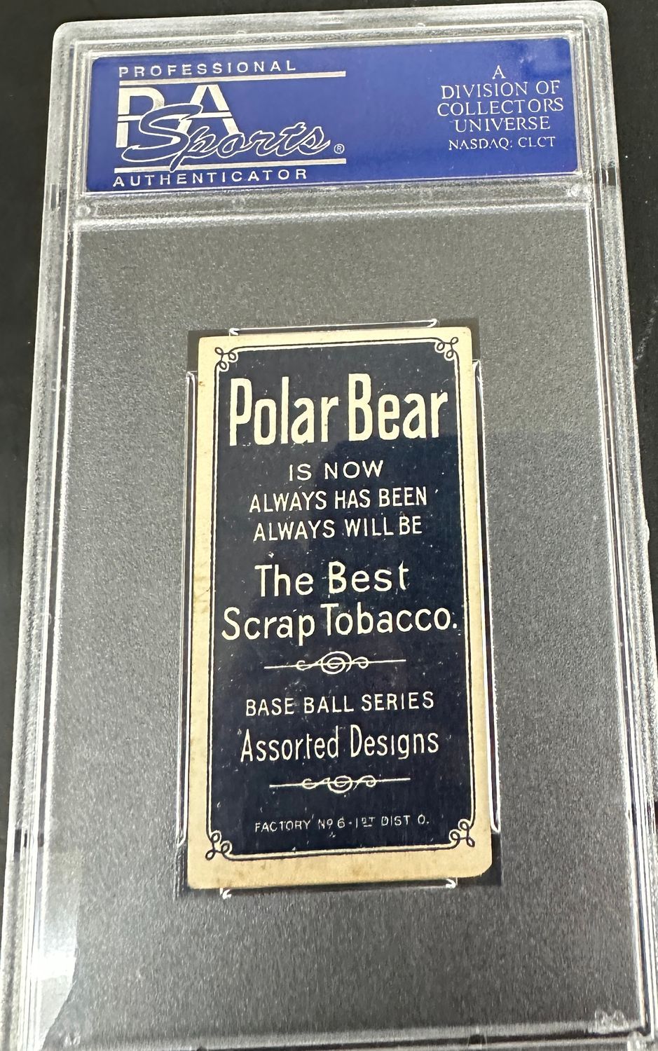 1909 T206 Polar Bear Red Kleinow Boston PSA 4