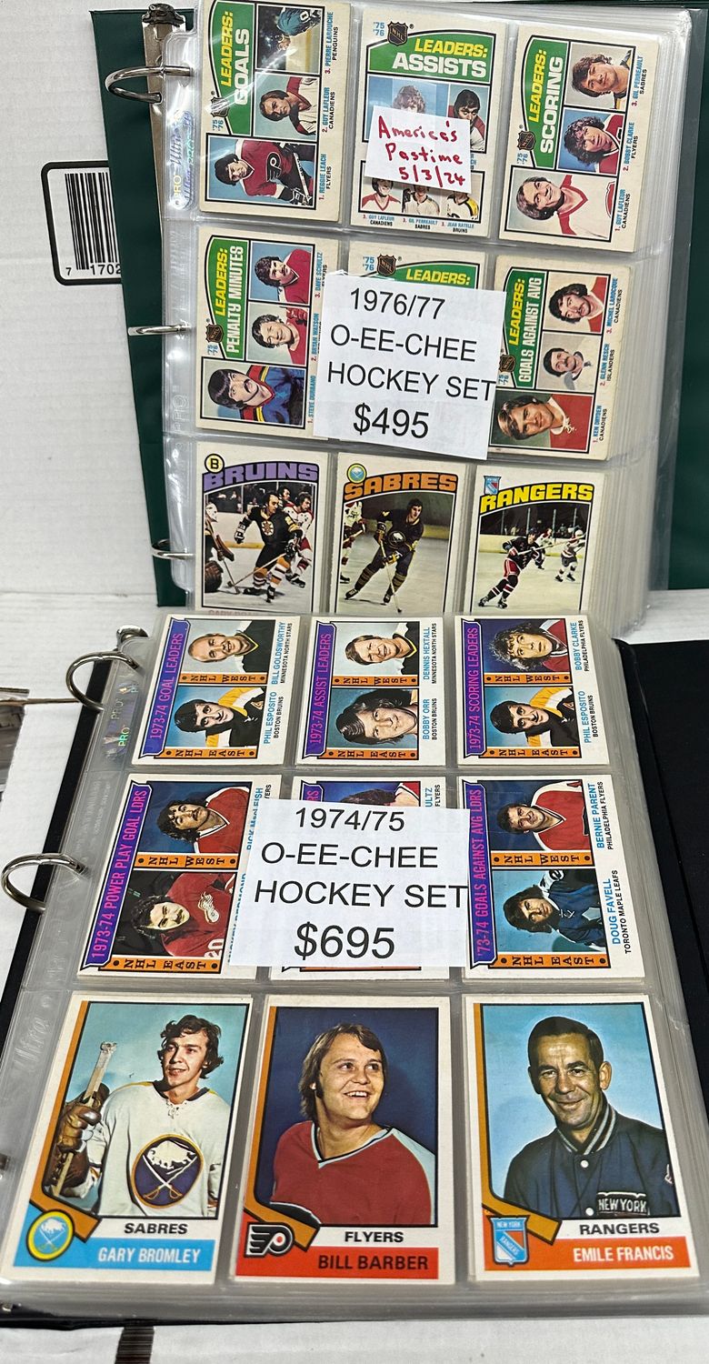1976/77 Opeechee Hockey complete set Ex/Mint or better