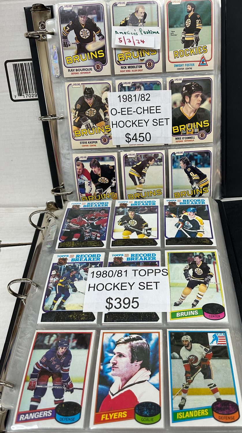 1981/82 Opeechee Hockey complete set Ex/Mint or better