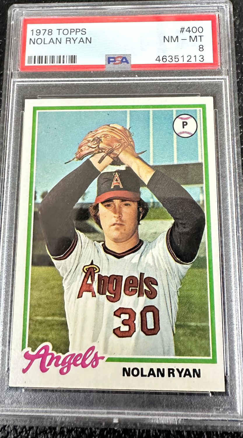 1978 Kelloggs #51 Nolan Ryan PSA 8