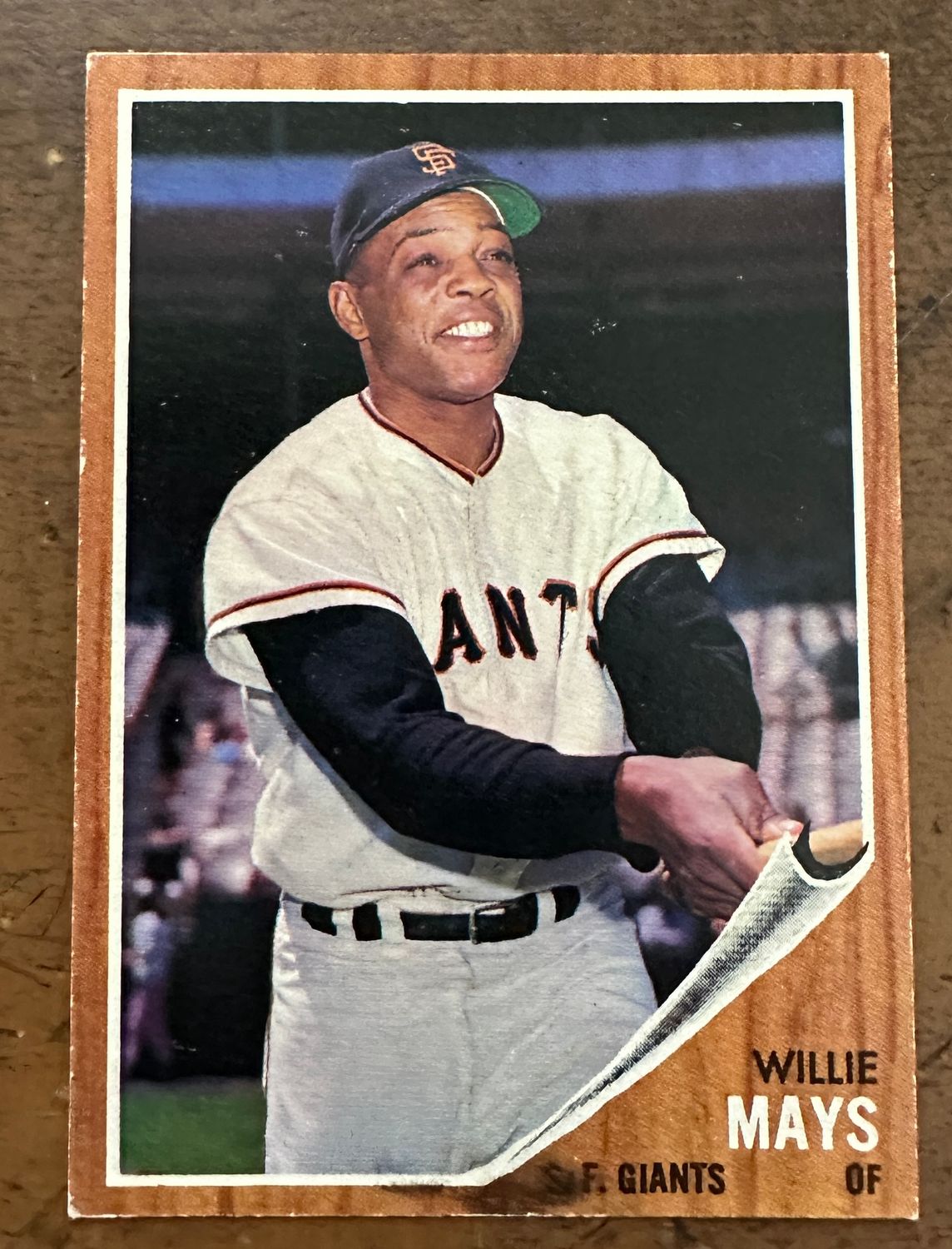 1962 Topps #300 Willie Mays Ex+ List $800