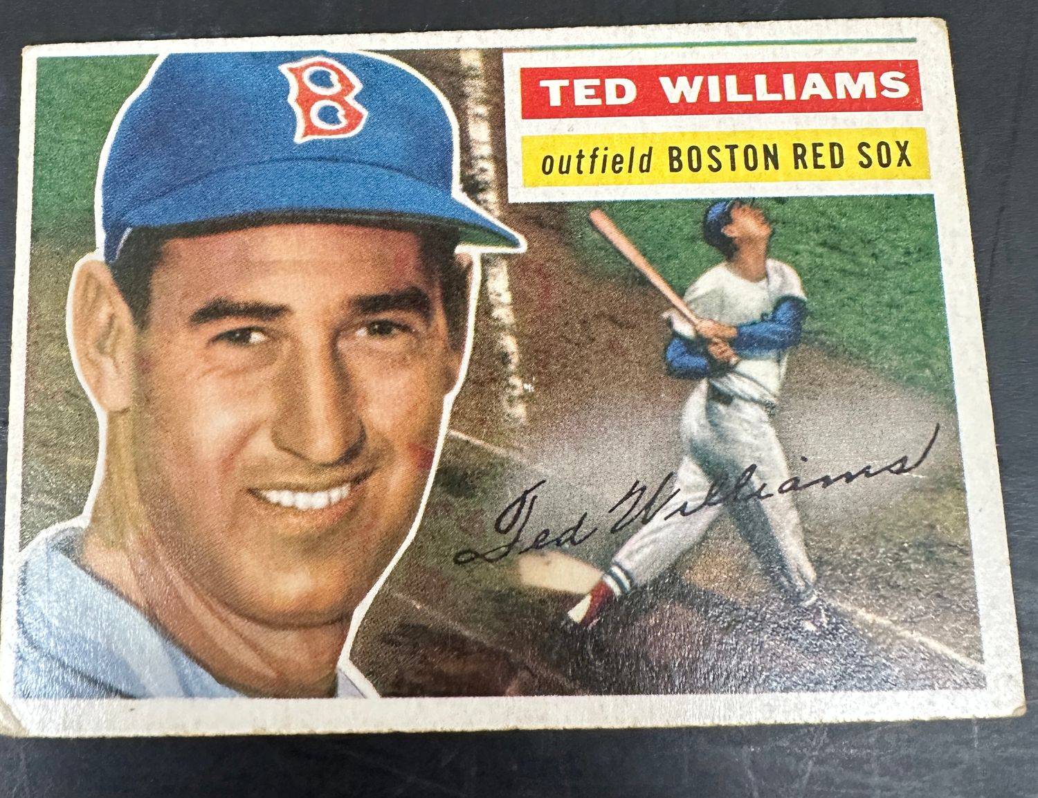 1956 Topps #5 Ted Williams VG/EX List $500
