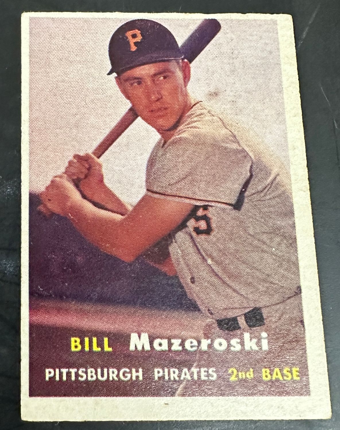 1957 Topps #24 Bill Mazeroski rookie Ex List $250