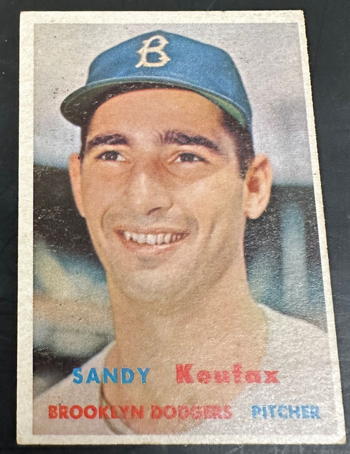 1957 Topps #302 Sandy Koufax Ex+