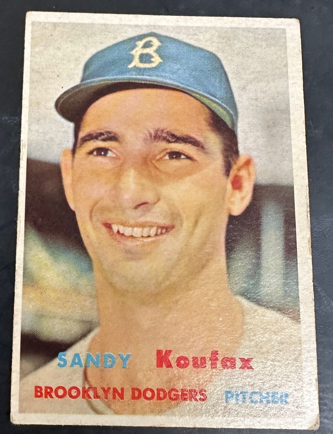 1957 Topps #302 Sandy Koufax VG/EX List $800