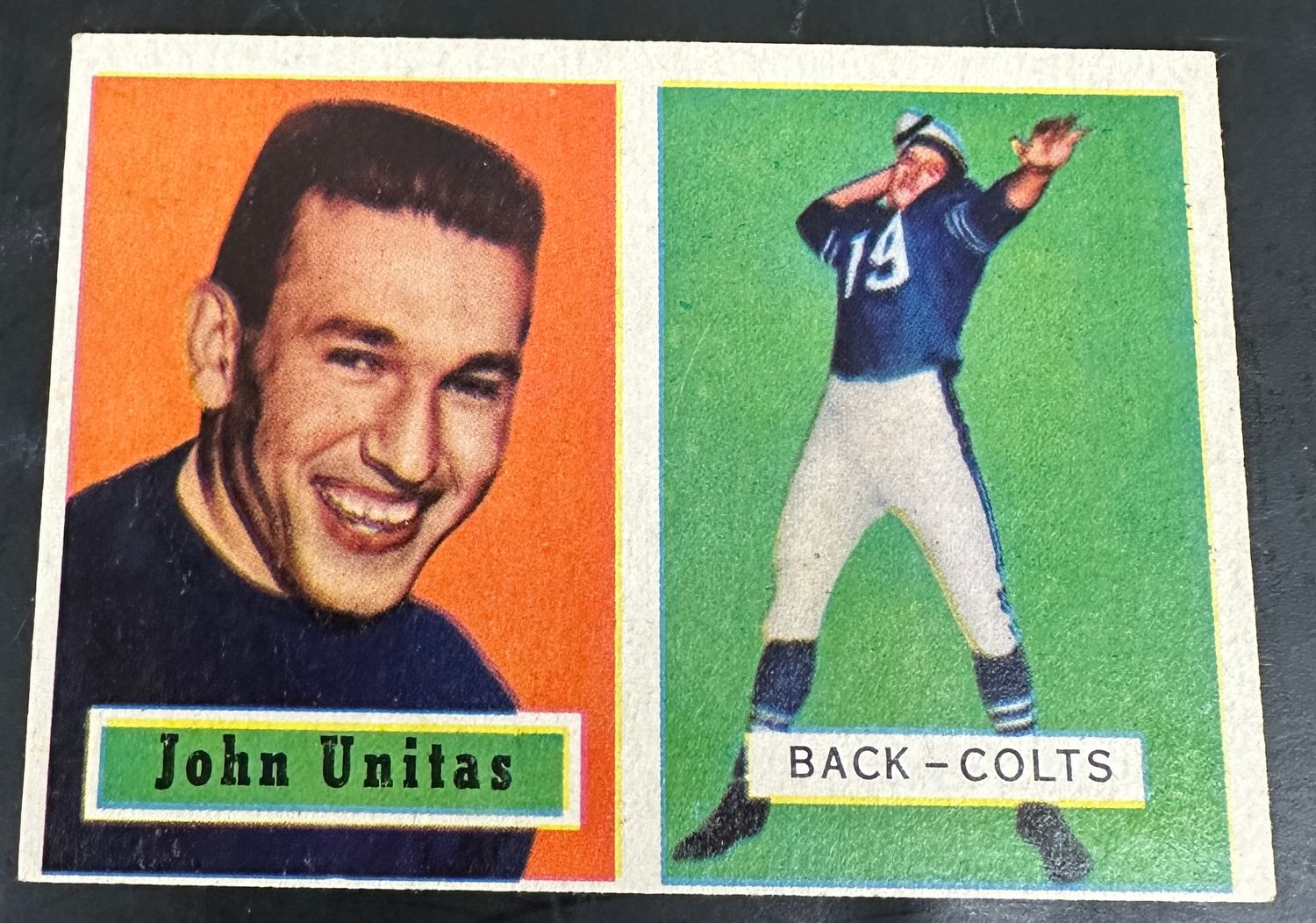 1957 Topps #138 John Unitas rookie  Ex/Mint