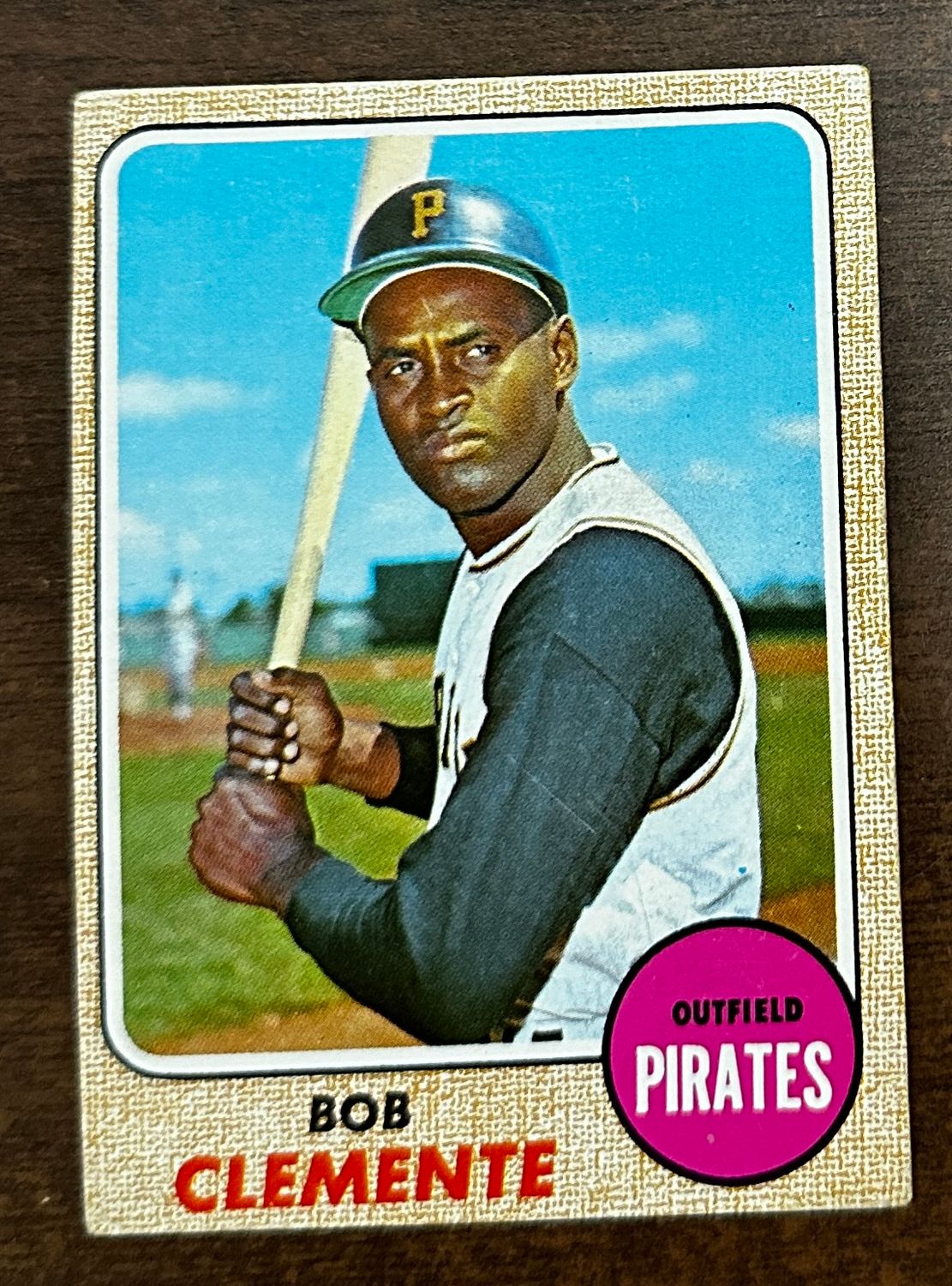 1968 Topps #150 Roberto Clemente VG