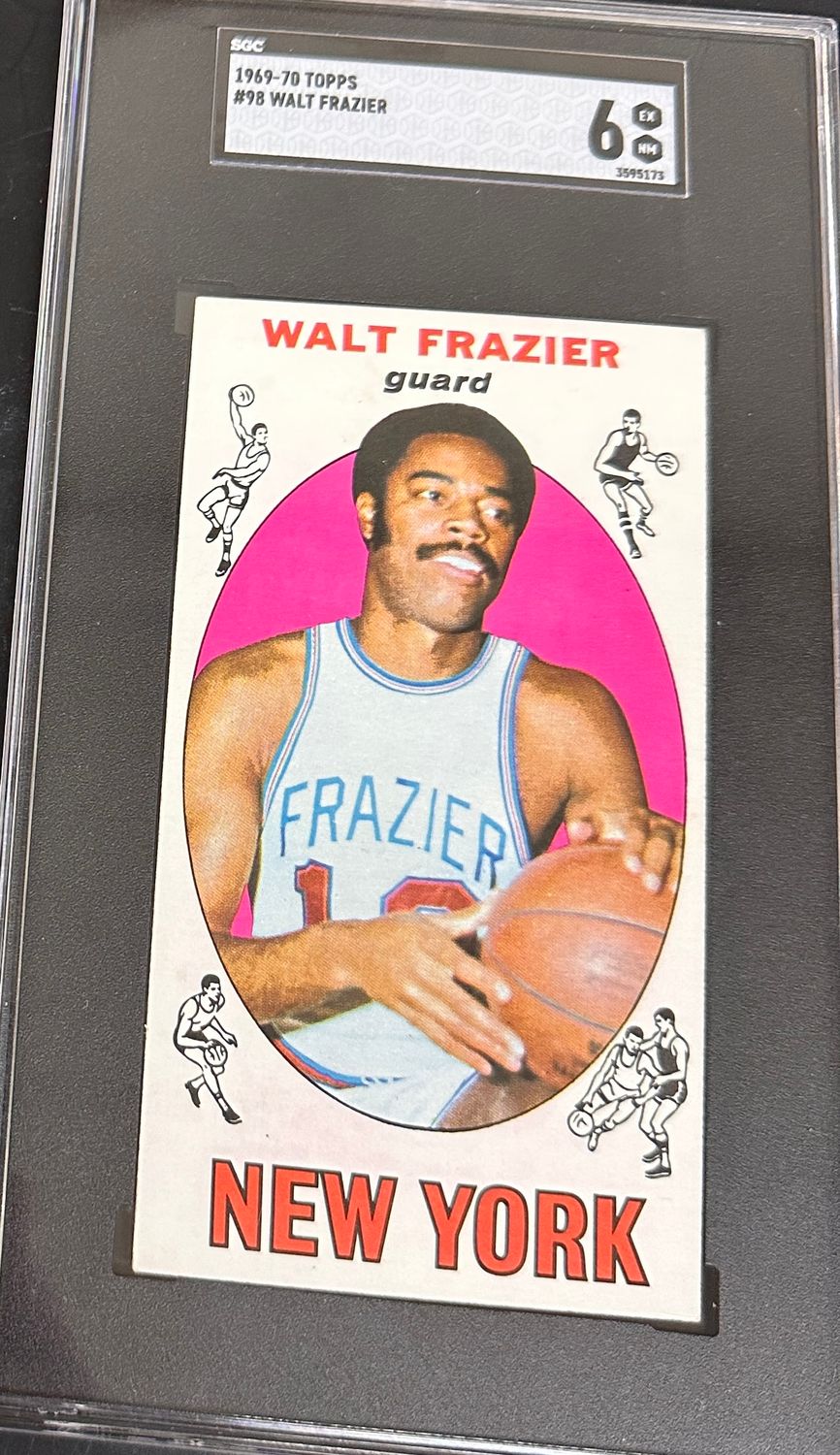 1969 Topps #98 Walt Frazier rookie SGC 6