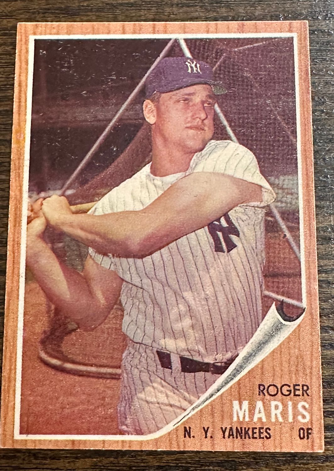 1962 Topps #1 Roger Maris Ex/Mint Centered!