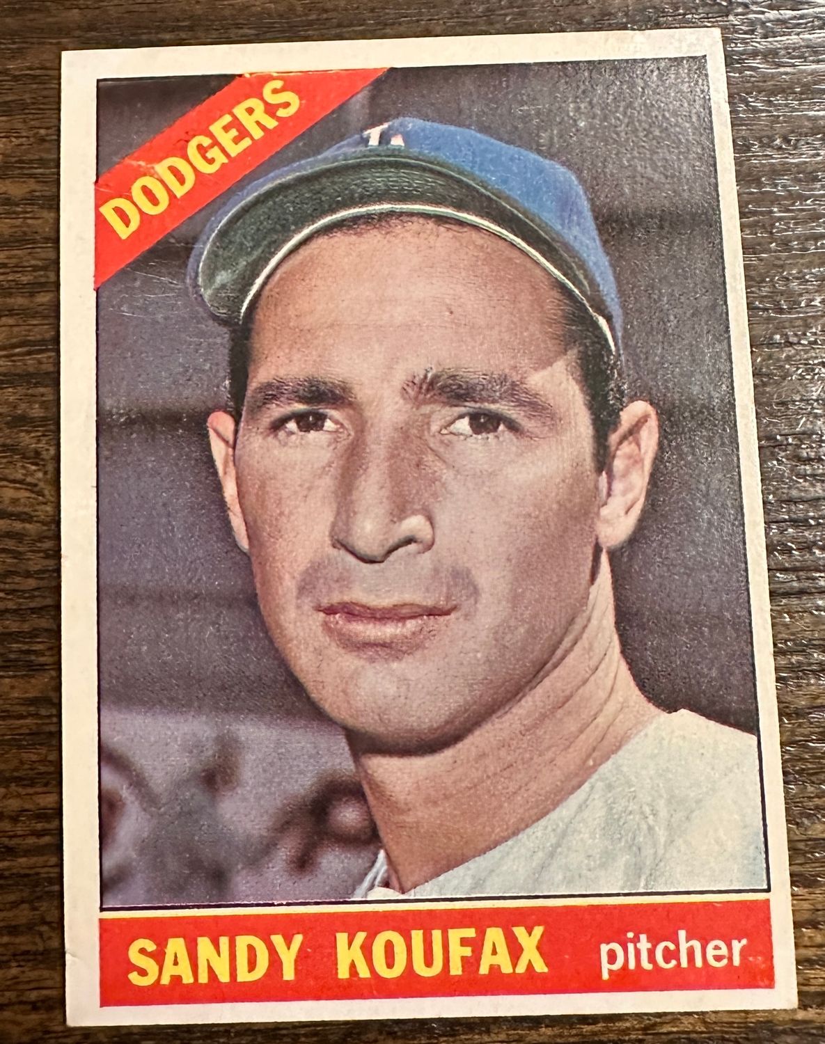 1966 Topps #100 Sandy Koufax Ex+