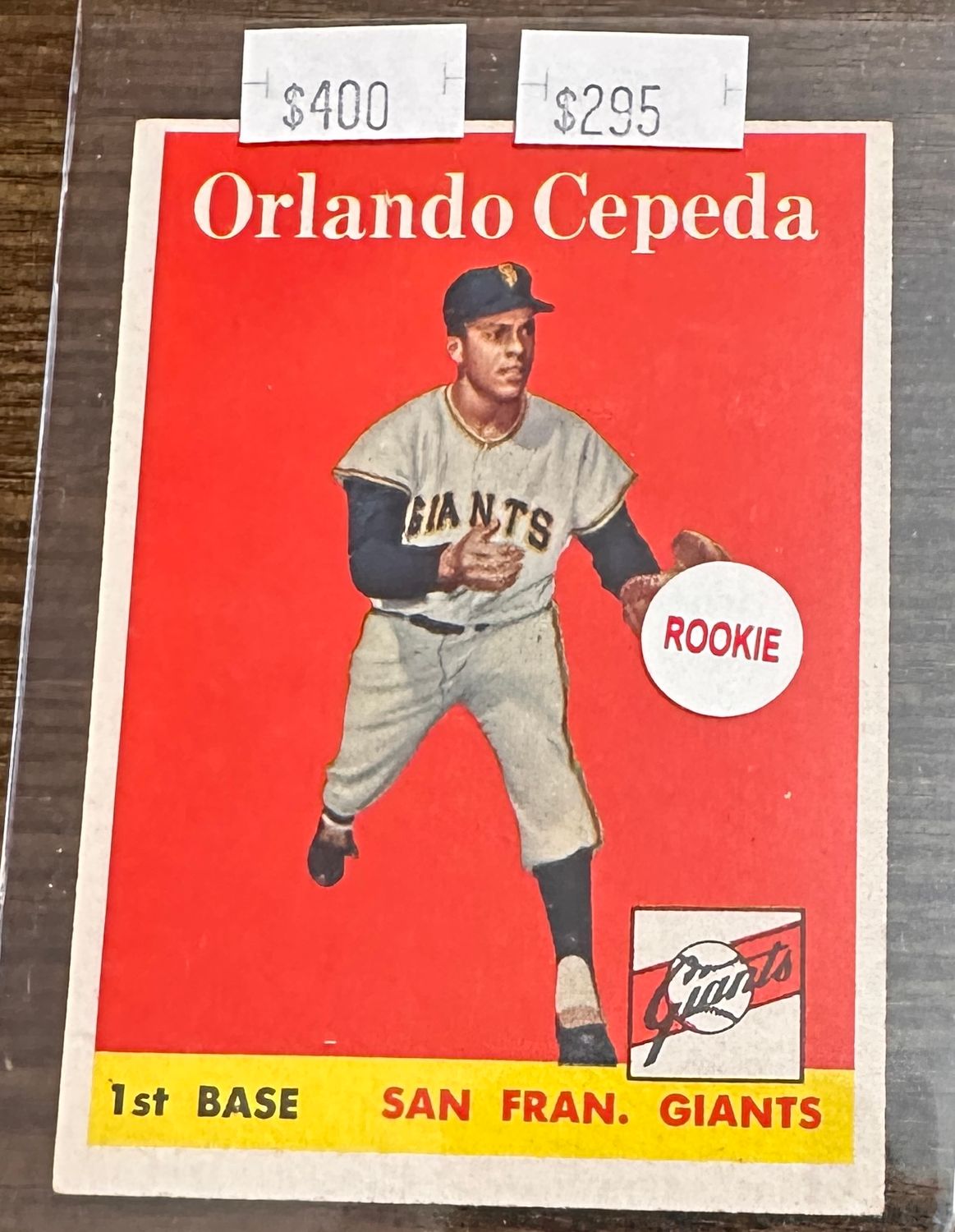 1958 Topps #343 Orlando Cepeda rookie Ex+